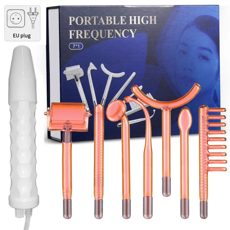 High Frequency Therapy Wand Professional Machine Skin Care Skin Tightening Device Beauty Products anti Wrinkle Face Clean