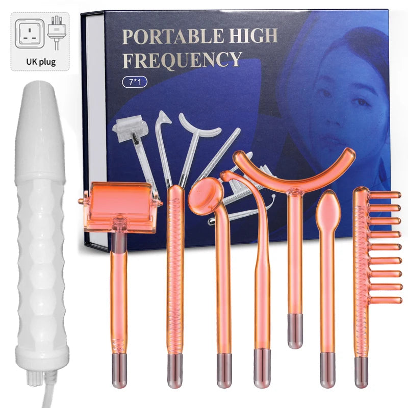 High Frequency Therapy Wand Professional Machine Skin Care Skin Tightening Device Beauty Products anti Wrinkle Face Clean